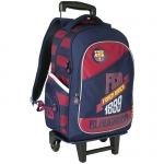 Plecak młodzieżowy na kółkach z odpinanym stelażem Fc Barcelona barca fan 4