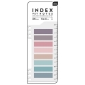 Zakładki indeksujące karteczki samoprzylepne w 8 kolorach, plastikowe INTERDRUK