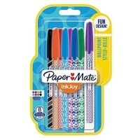 Zestaw 8 kolorowych długopisów Ink Joy Paper Mate