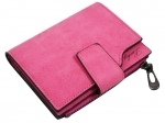 Klasyczny portfel damski różowy, 12 kart
