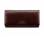 Długi skórzany portfel damski Wittchen, kolekcja: Italy, brązowy