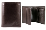 Skórzany brązowy portfel Wittchen, kolekcja: Italy