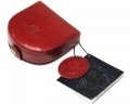 Portmonetka Wittchen "podkówka", kolor czerwony, kolekcja: Italy