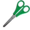 Nożyczki szkolne dla praworęcznych zielone ASTRA