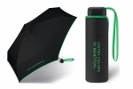 Mała parasolka Benetton ultra mini 17 cm, czarna
