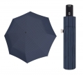 Automatyczny bardzo mocny parasol męski CARBONSTEEL Doppler, granatowe prążki