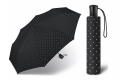 Automatyczna parasolka Happy Rain, czarna w groszki