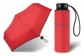 Kieszonkowa, ultra mini parasolka Happy Rain 16 cm, czerwona