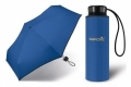 Kieszonkowa, ultra mini parasolka Happy Rain 16 cm, niebieska