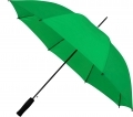 Automatyczna lekka parasolka damska jasno zielona z czarnym stelażem