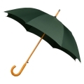 Automatyczna parasolka z drewnianą rączką, zielona