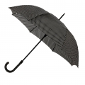 Automatyczna elegancka damska parasolka w grochy