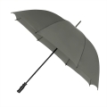 Bardzo duży parasol damski w kolorze ciemno szarym, lekki