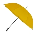 Bardzo duży parasol damski w kolorze żółtym, lekki