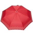 Mocna automatyczna parasolka damska marki Parasol, jodełka czerwona