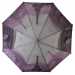 Automatyczna długa damska parasolka Paryż