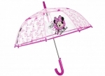 Parasolka dziecięca lekka przezroczysta Perletti  Myszka Minnie
