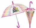 Parasolka dziecięca lekka przezroczysta Perletti  RAINBOW HIGH