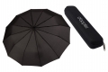 Automatyczna bardzo mocna parasolka XL w ETUI, Doppler CZARNA