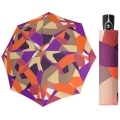 Wytrzymała AUTOMATYCZNA parasolka Doppler Fiber Magic wzorzysta