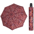 Automatyczna MOCNA parasolka damska Doppler Derby fioletowa we wzory
