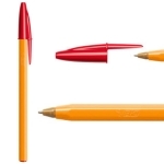 Długopis BIC Orange Original Fine 0,8 mm, czerwony