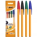 4 szt. x długopis BIC Orange Original Fine 0,8 mm, różne kolory