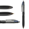 Długopis automatyczny BIC 4 Colours Grip Pro, czarna obudowa, 4 kolory