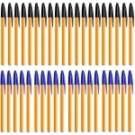 40 szt. x długopis BIC Orange Original Fine 0,8 mm: 20x niebieski i 20x czarny