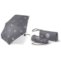 Mała, lekka parasolka Esprit w pięknej kosmetyczce srebrne śnieżynki