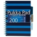 Kołozeszyt Pukka Pad Project Book Navy A5 kratka niebieski