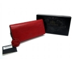Długi, czerwony portfel Wittchen, kolekcja: Italy