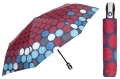 Automatyczna parasolka damska marki Parasol, granatowa w kółka