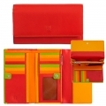 Skórzany portfel damski DuDu®, 534-755 czerwony