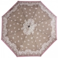 Automatyczna parasolka damska Doppler,  beżowa w kwiatki