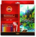 Kredki ołówkowe akwarelowe sześciokątne 72 kolory KOH-I-NOOR Mondeluz