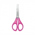 Nożyczki 13 cm z plastikowymi uchwytami Essentials Maped różowe
